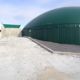 Digester installed by DLS Biogas with solids feeder pictured