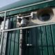 Digester installed by DLS Biogas with an agitation nozzle, observation window, solids feeder and over/under pressure units pictured